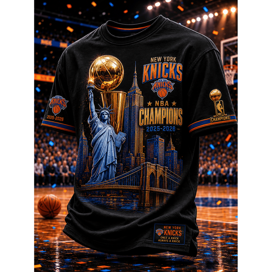 NYK x NBA Final Champions 2025-26 3D Aparael V40 150626