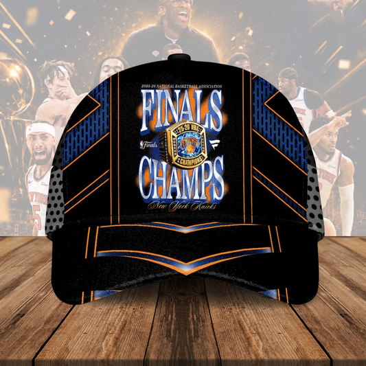 NYK x NBA Final Champions 2025-26 3D Cap V1 150626