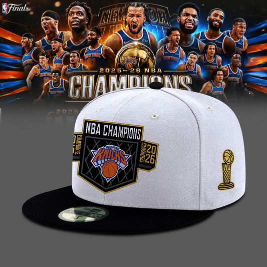 NYK x NBA Final Champions 2025-26 3D Cap V3 150626