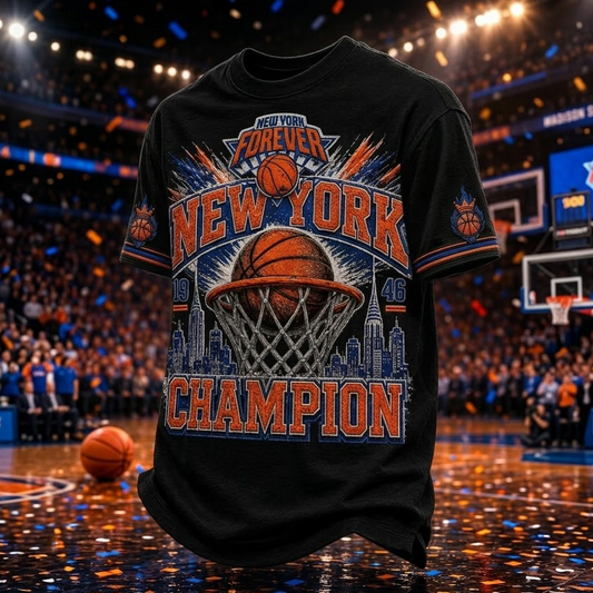 NYK x NBA Premium TShirt 0105 V9 DatND DVT 1