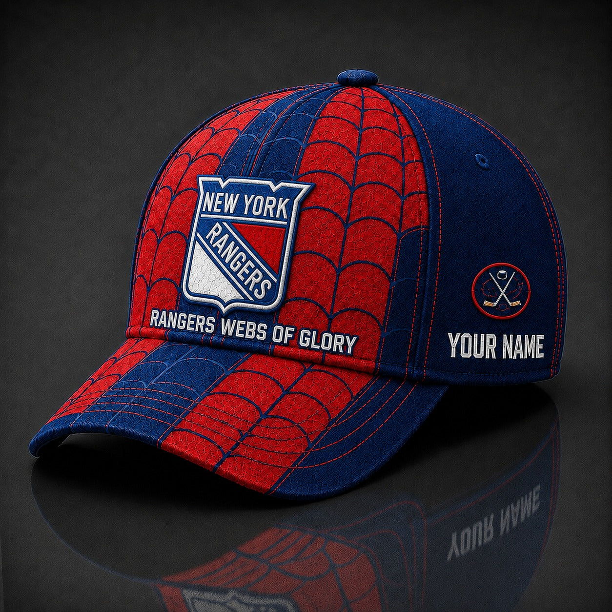 NYR NHL x Spider Premium Classic Cap Limited Edition Gift for Football Fans