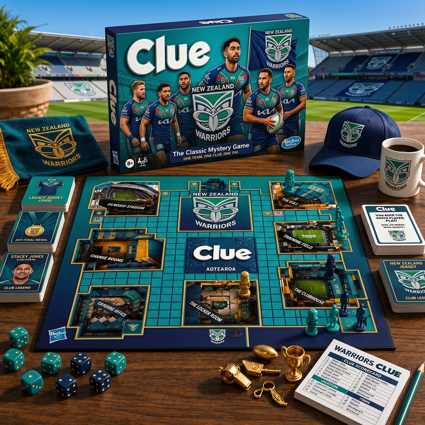 NZW X Premium NRL Hasbro Collector’s Edition Board Game