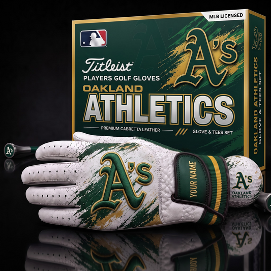 OA_MLB LUXURY PERSONALIZED GOLF GLOVE SET LIMITED EDTION