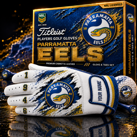 PAR X PREMIUM NRL PLAYERS GOLF GLOVE GIFT SET