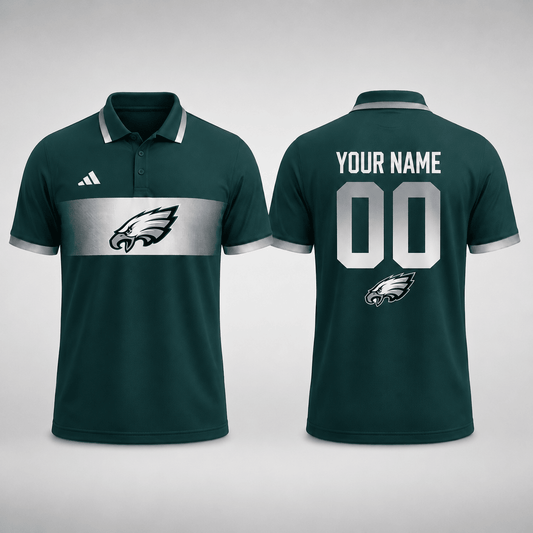 PE Premium NFL Personalized Match Day Polo Shirt
