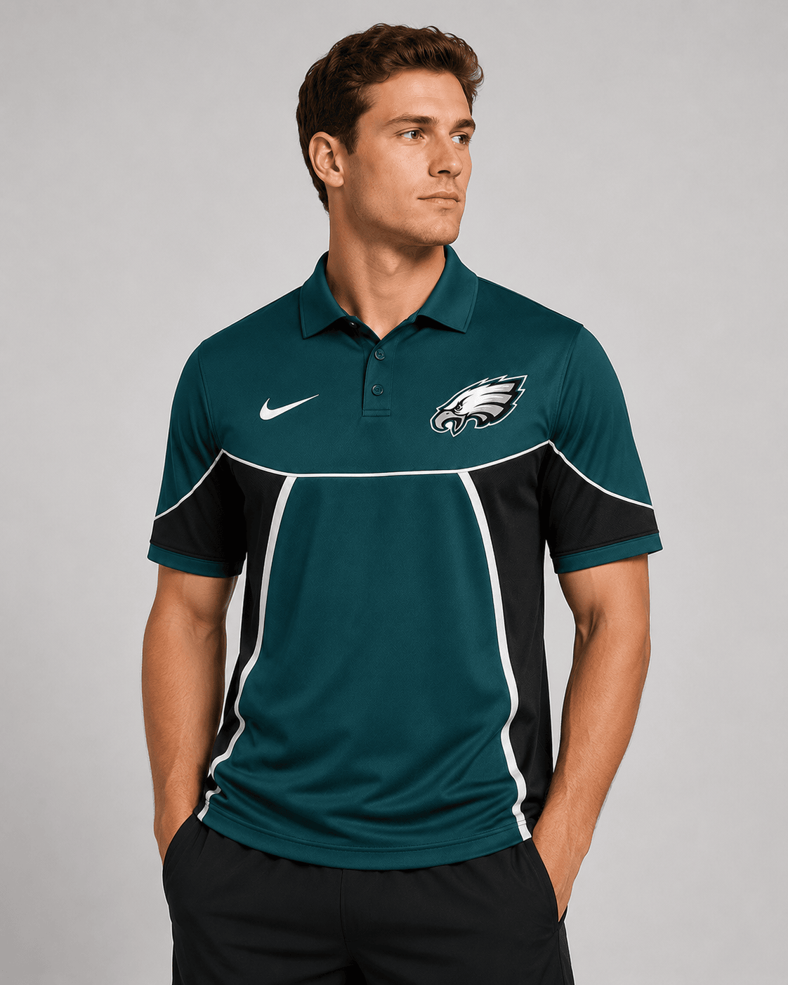 PE Premium NFL Personalized Sports Style Polo Shirt
