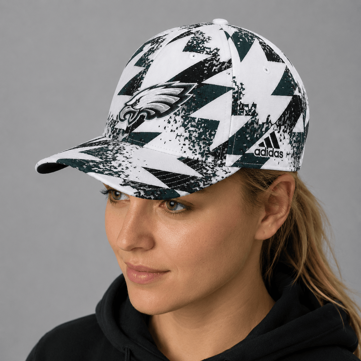 PE Premium NFL Sports Fan Geometric Pattern Baseball Cap