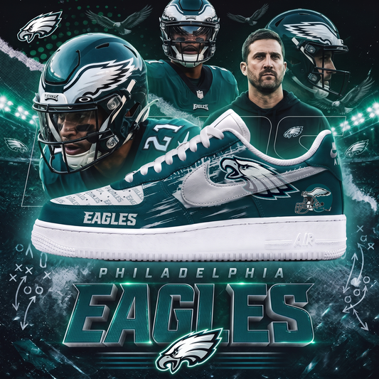 PE x NFL Luxury AF1 Sneakers