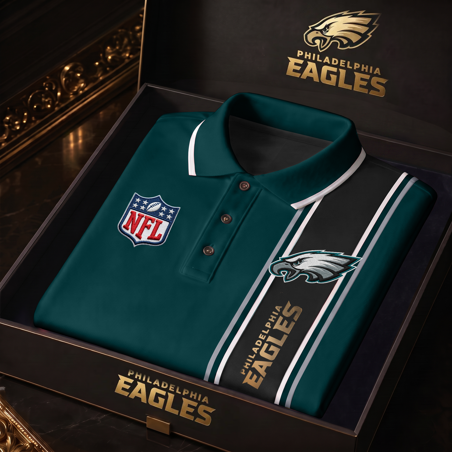 PE x NFL Luxury V3 Polo Shirt 260626