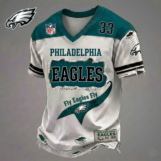 PE x NFL Luxury V8 Classic T-shirt DDT 060626 TTTZ