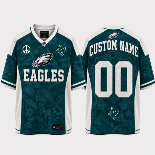 PE x NFL Premium Mesh Jersey Personalized Gift For Fan