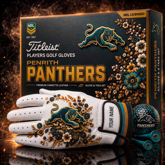 PEN X NRL LUXURY PLAYERS GOLF GLOVE GIFT SET  V2
