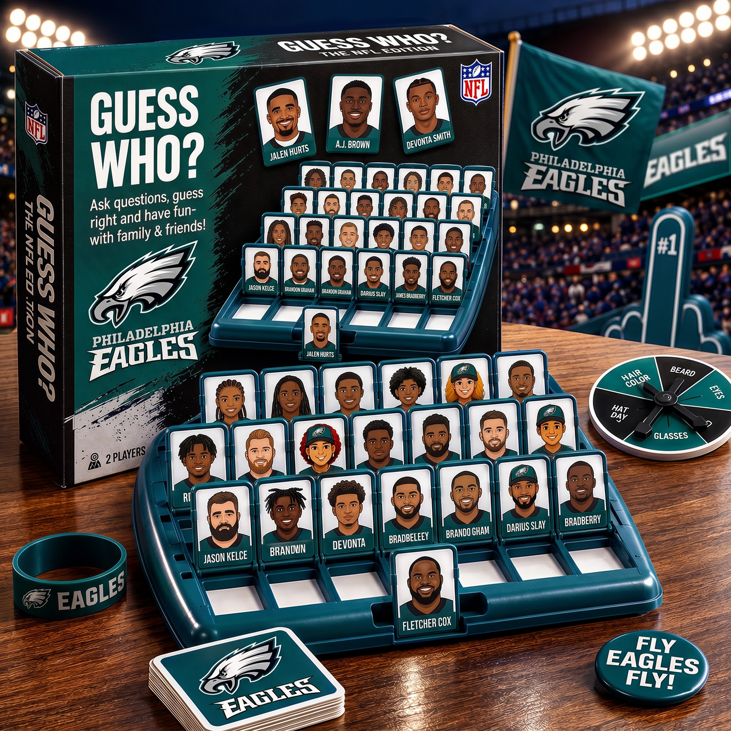 PE_NFL ELITE FAN GUESS WHO BOARD GAME Ã¢â‚¬â€œ COLLECTOR EDITION