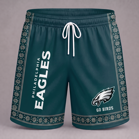 PHI X NFL New Pattern Short Pants Custom Any Name