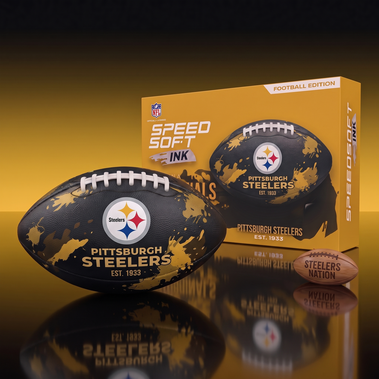 PIT X NFL Champion Series Football – Custom Edition 2207 NAK NHT