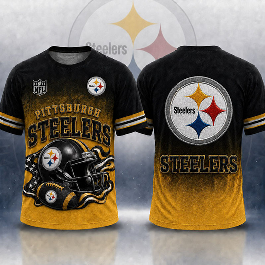 PIT X NFL Premium Victory Series 3D T-Shirt 2107