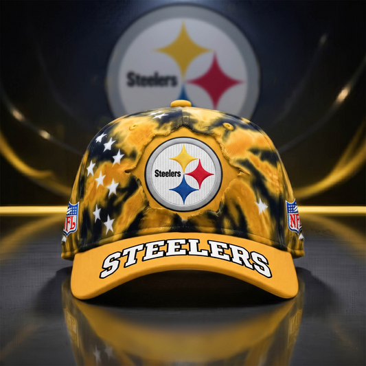 PIT x NFL Game Day Tie Dye Cap