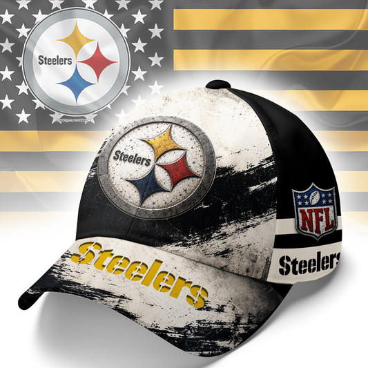 PIT x NFL Grunge Style Team Premium Cap 0207