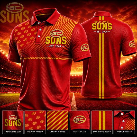 PREMIUM AFL X GCS EXCLUSIVE POLO SHIRT LIMITED EDITION