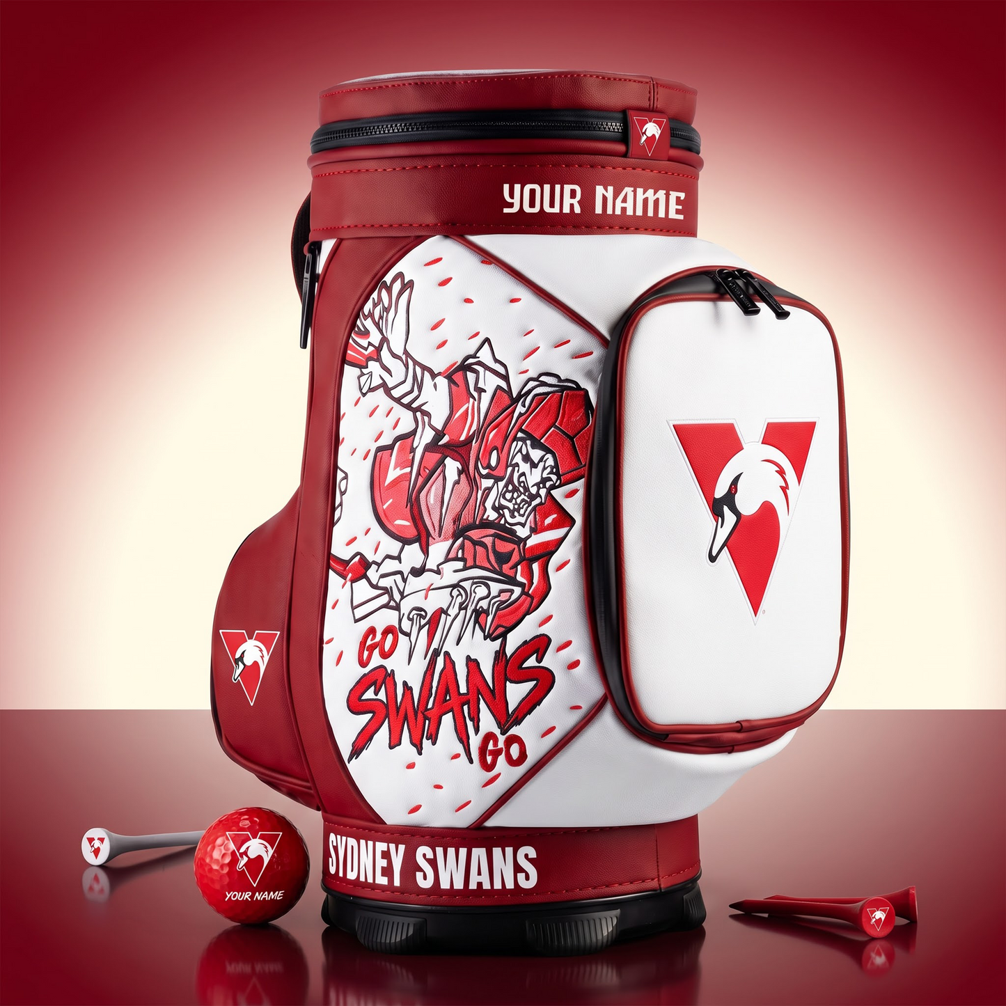 PREMIUM AFL X SS EXCLUSIVE  PERSONALIZED CADDY COOLER LIMITED EDITION