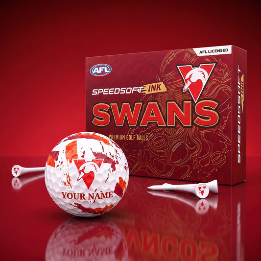 PREMIUM AFL X SS EXCLUSIVE PERSONALIZED GOLF BALL SET LIMITED EDTION