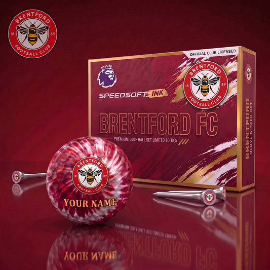 PREMIUM EPL X BRE Glam-Lux PERSONALIZED TIE-Dye GOLF BALL SET LIMITED EDTION