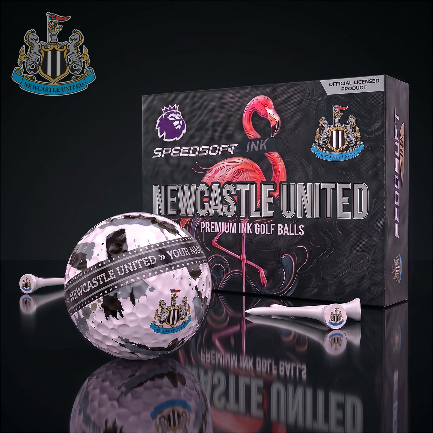 PREMIUM EPL X NEW DELUXE PERSONALIZED GOLF BALL SET LIMITED EDITION