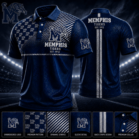 PREMIUM NCAA X MEM EXCLUSIVE POLO SHIRT LIMITED EDITION