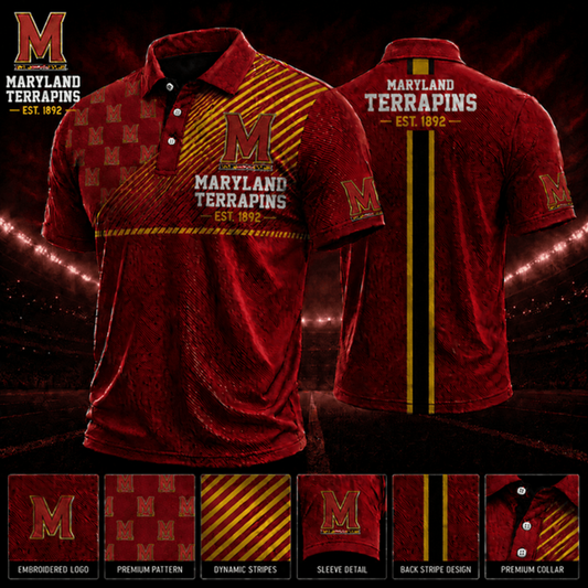 PREMIUM NCAA X MT EXCLUSIVE POLO SHIRT LIMITED EDITION