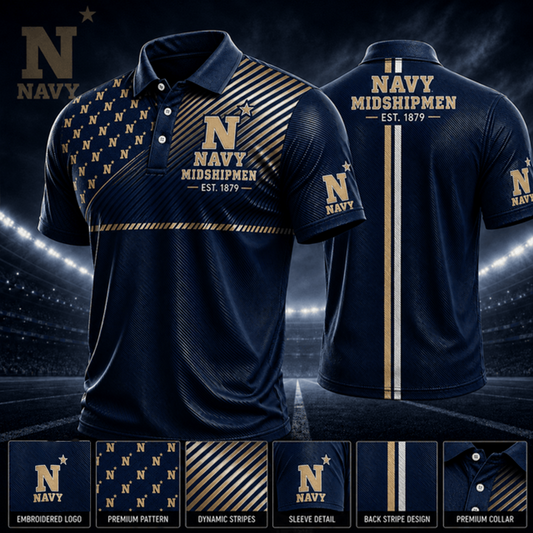 PREMIUM NCAA X NM EXCLUSIVE POLO SHIRT LIMITED EDITION