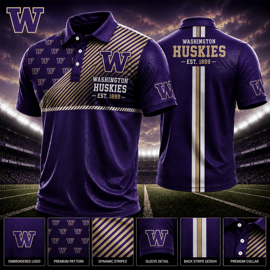 PREMIUM NCAA X WH EXCLUSIVE POLO SHIRT LIMITED EDITION