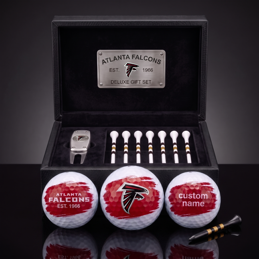 PREMIUM NFL X AF EXCLUSIVE PERSONALIZED GOLF BALL SET LIMITED EDTION