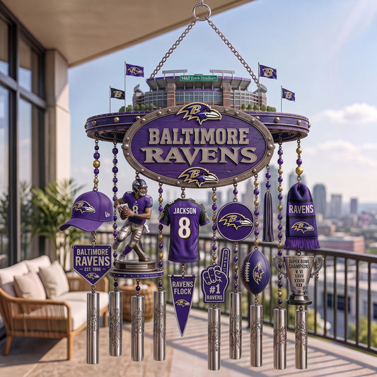 PREMIUM NFL X BAL EXCLUSIVE Wind Chime LIMITED EDITION