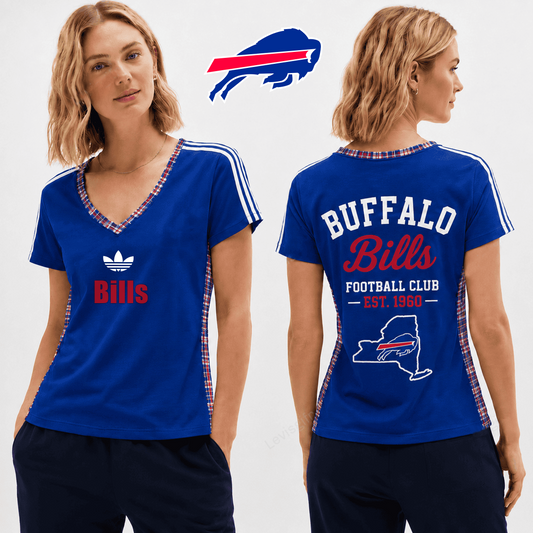 PREMIUM NFL X BB EXCLUSIVE Women's V-Neck T-Shirt LIMITED EDITION