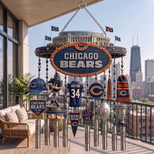 PREMIUM NFL X CHI EXCLUSIVE Wind Chime LIMITED EDITION