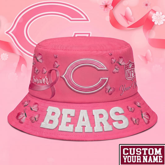 PREMIUM NFL X CIN EXCLUSIVE BREAST CANCER SURVIOR BUCKET HAT