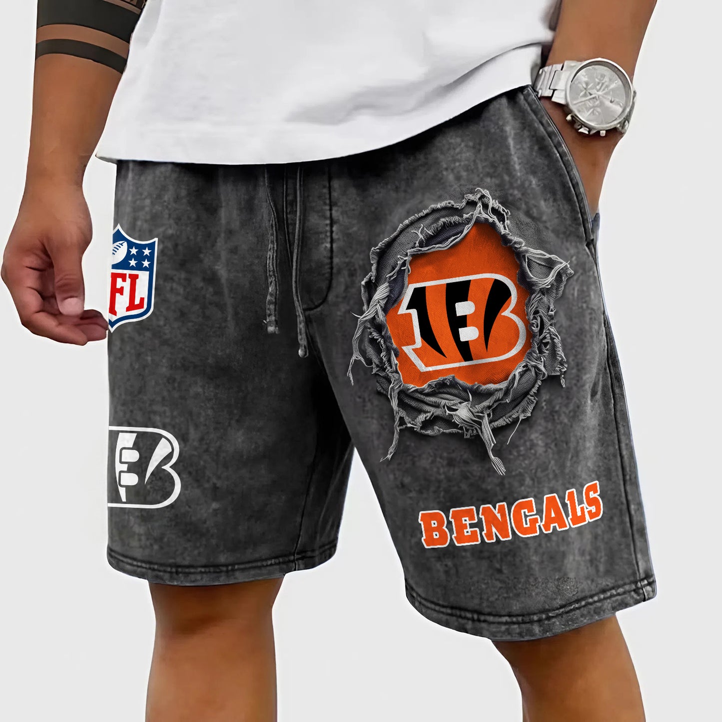 PREMIUM NFL X CIN EXCLUSIVE SHORT PANT LIMITED EDITION