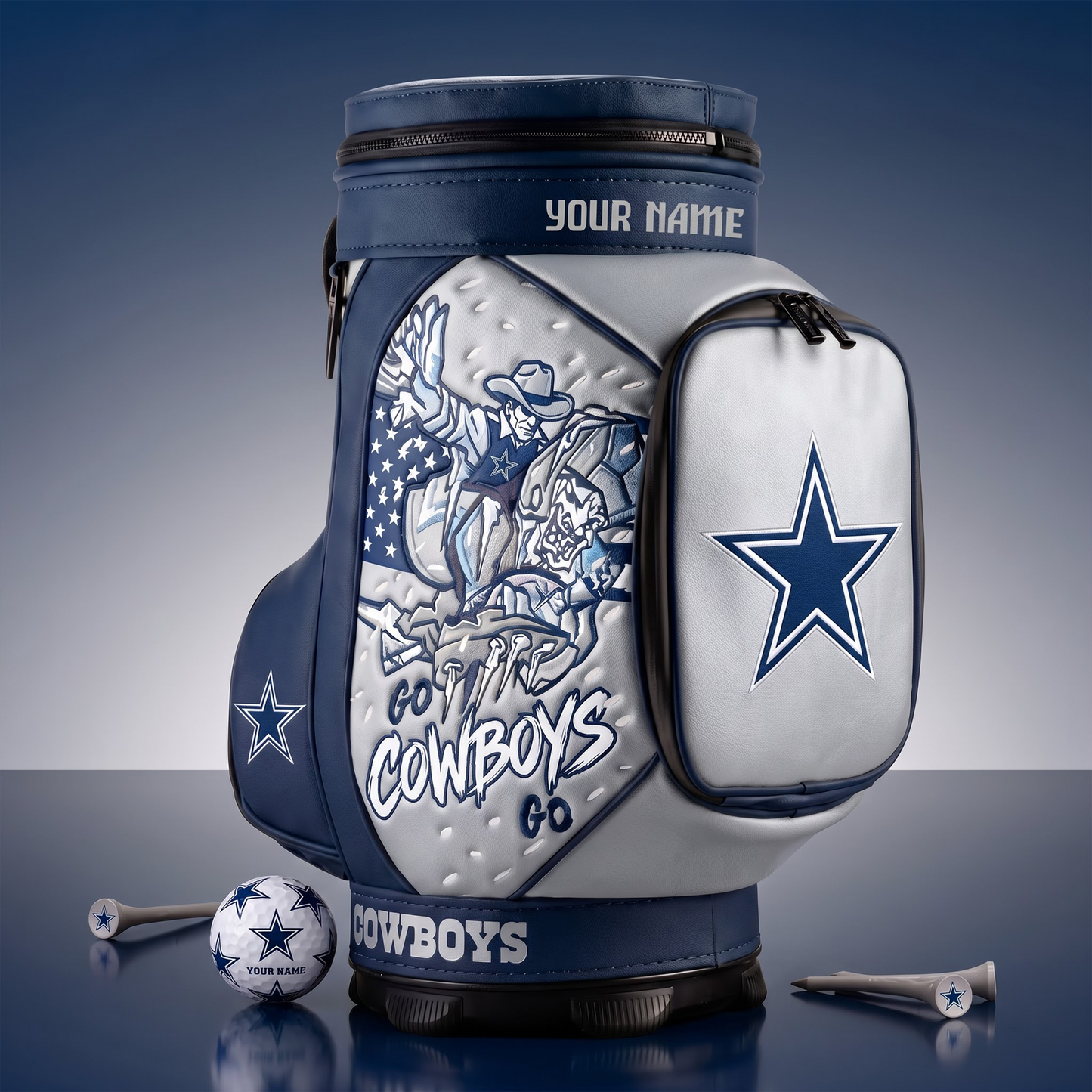 PREMIUM NFL X DC EXCLUSIVE  PERSONALIZED CADDY COOLER LIMITED EDITION
