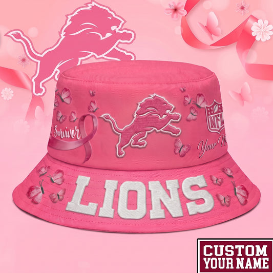 PREMIUM NFL X DL EXCLUSIVE BREAST CANCER SURVIOR BUCKET HAT
