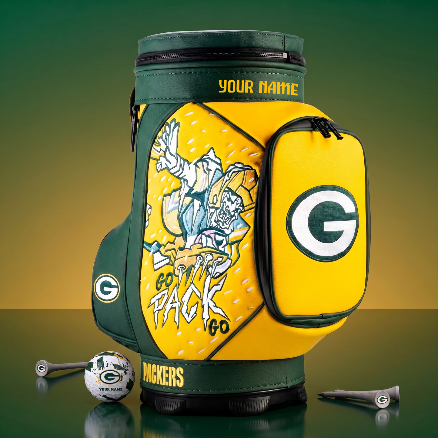 PREMIUM NFL X GBP EXCLUSIVE  PERSONALIZED CADDY COOLER LIMITED EDITION