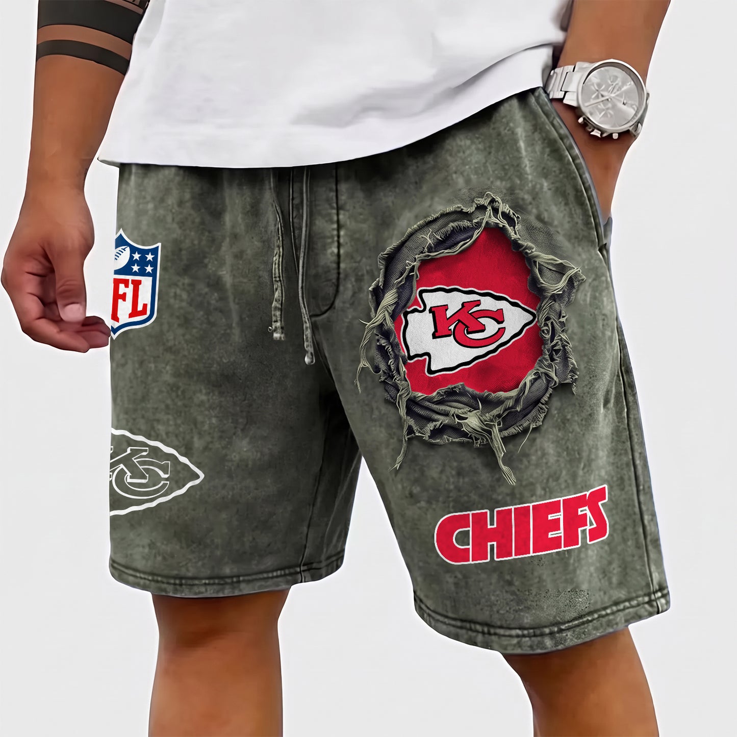 PREMIUM NFL X KC EXCLUSIVE SHORT PANT LIMITED EDITION