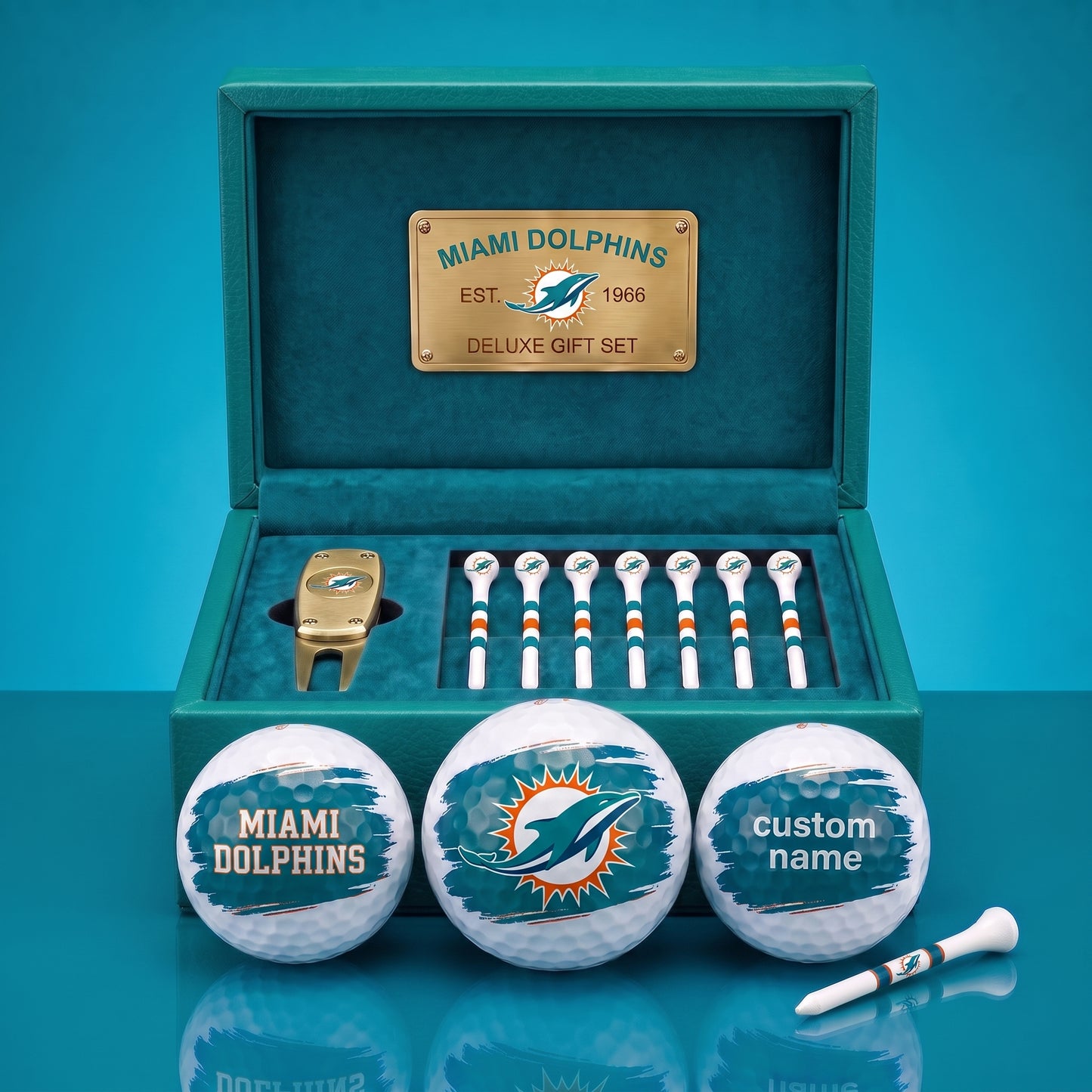 PREMIUM NFL X MD EXCLUSIVE PERSONALIZED GOLF BALL SET LIMITED EDTION
