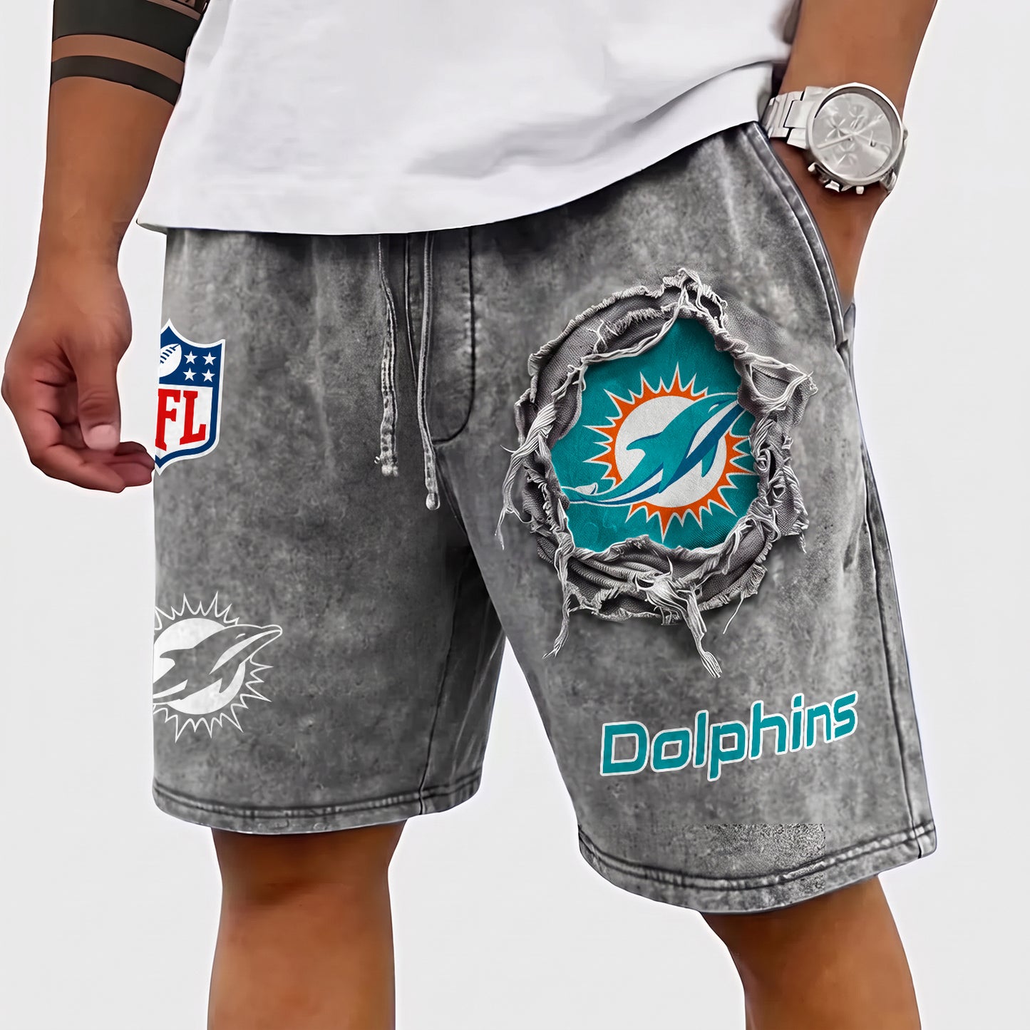 PREMIUM NFL X MIA EXCLUSIVE SHORT PANT LIMITED EDITION