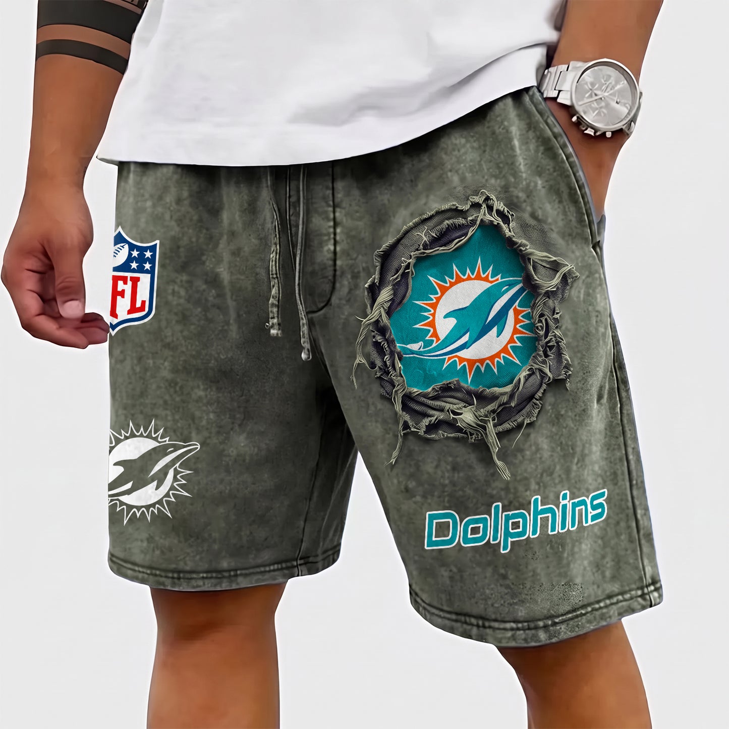 PREMIUM NFL X MIA EXCLUSIVE SHORT PANT LIMITED EDITION