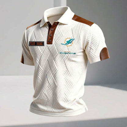 PREMIUM NFL X MIA LUXURY POLO SHIRT FOR NEW SEASON
