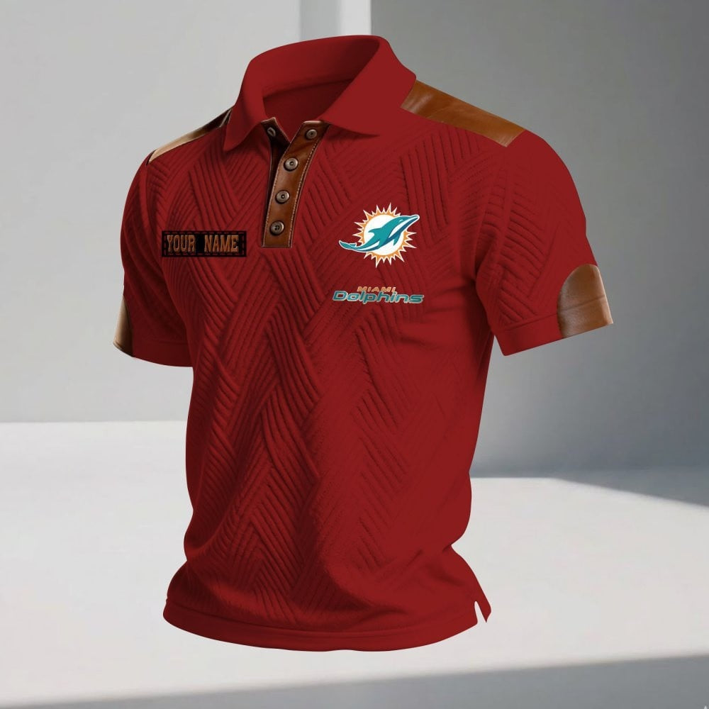 PREMIUM NFL X MIA LUXURY POLO SHIRT FOR NEW SEASON