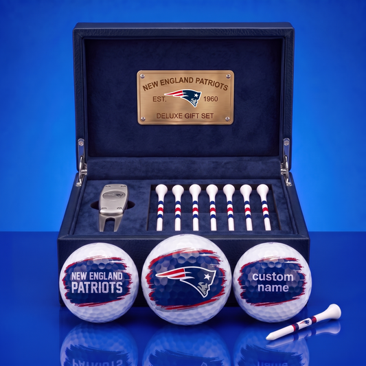 PREMIUM NFL X NEP EXCLUSIVE PERSONALIZED GOLF BALL SET LIMITED EDTION