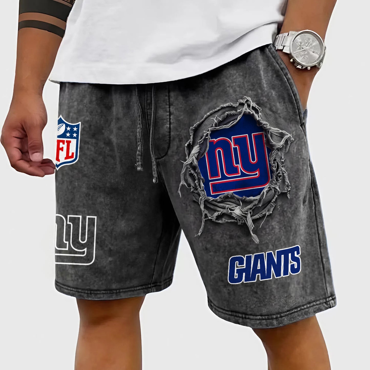 PREMIUM NFL X NYG EXCLUSIVE SHORT PANT LIMITED EDITION