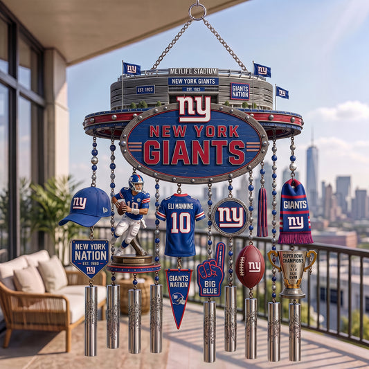 PREMIUM NFL X NYG EXCLUSIVE Wind Chime LIMITED EDITION