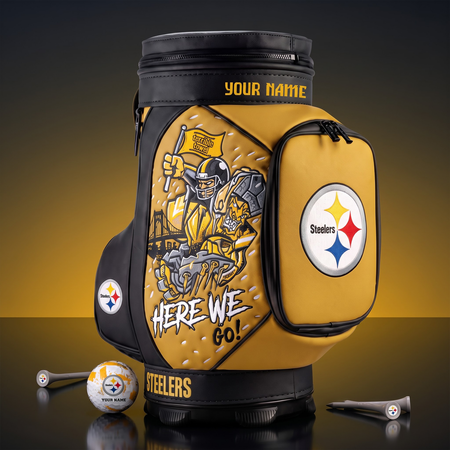 PREMIUM NFL X PS EXCLUSIVE  PERSONALIZED CADDY COOLER LIMITED EDITION